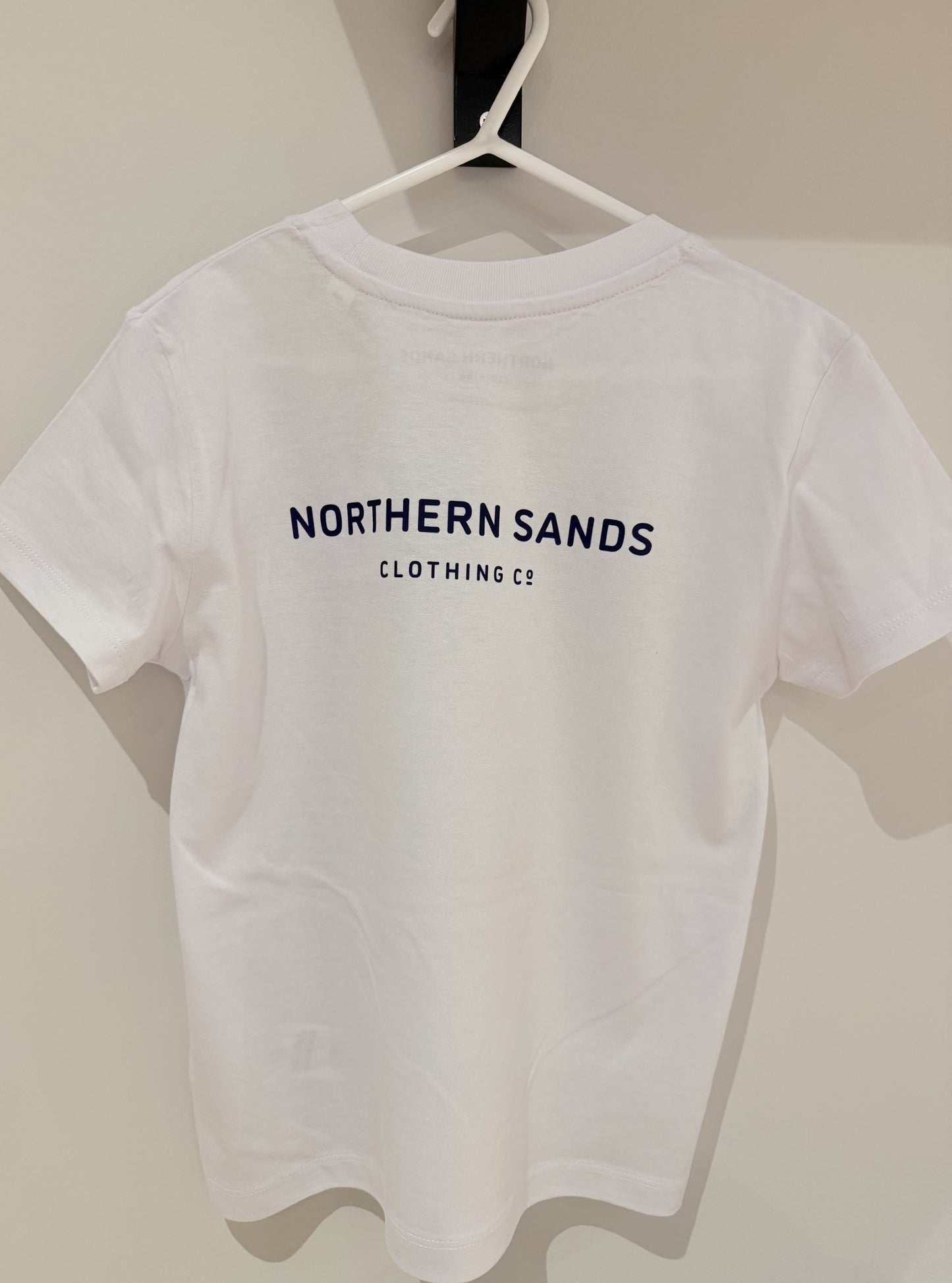 Kids White Omura's Whale T-Shirt